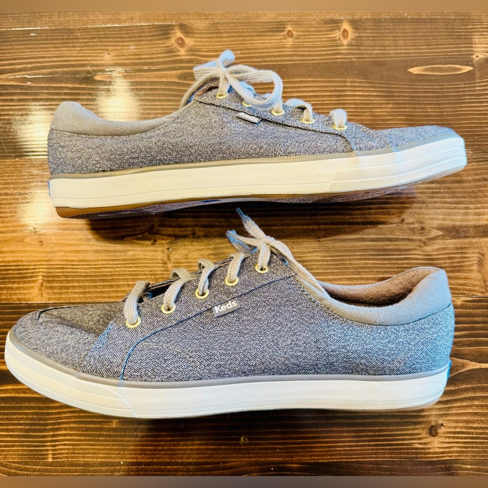 Keds Denim Blue‎ Lace-Up Sneakers